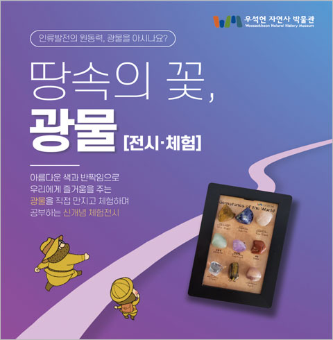 [남양주] 땅속의 꽃, 광물 전시/체험 1인권  