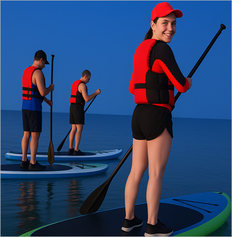 코타키나발루 선라이즈 패들보트 투어