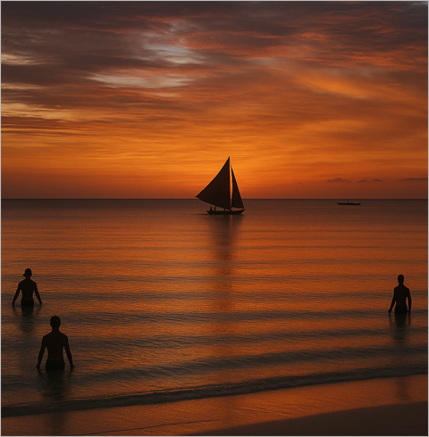 필리핀 보라카이 연인투어 3박 5일 신혼여행 			