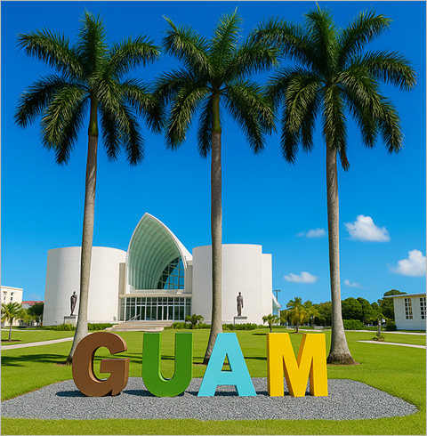 괌 사랑의절벽 등 중부 남부투어    