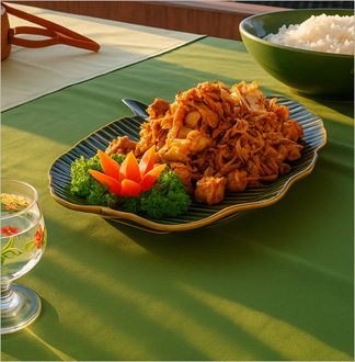 발리 전통음식만들기 체험+새 공원투...