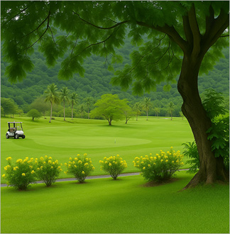 코타키나발루 가람부나이 골프클럽 3박5일 알뜰 골프투어