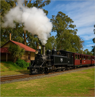 단데농, 멜버른 퍼핑빌리 투어  