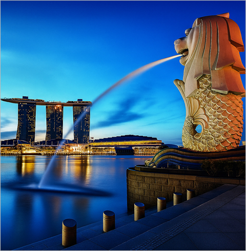 [자유투어]싱가포르 (나이트투어)/클락키+머라이언파크+슈퍼트리쇼+레이져쇼 [조호바루 출발] 