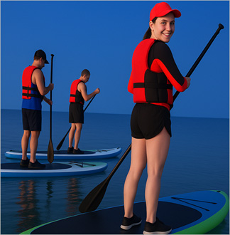 코타키나발루 선라이즈 패들보트 투어